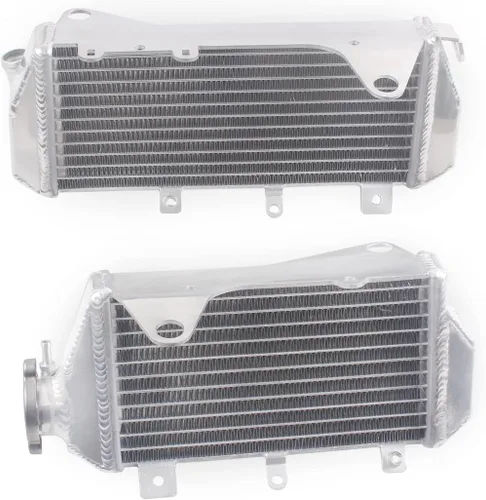 Vista 17 de Radiador de aluminio completo compatible con ATV Yama ha YFZ450 YFZ 450 2004 2005 2006 2007 2008