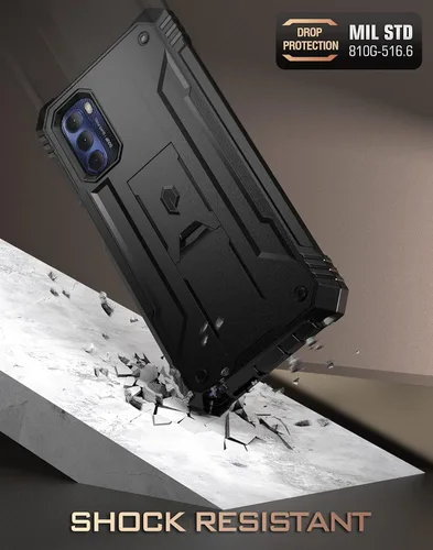 Vista 7 de Poetic Revolution - Funda para Motorola Moto G Stylus 2022 4G Modelo # XT2211, funda protectora resistente de doble capa a prueba de golpes