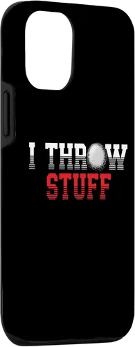 Vista 3 de iPhone 15 I Throw Stuff Lanzamiento de pista y campo Funda Shot Put