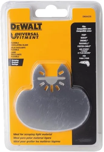 Vista 2 de DEWALT Hoja oscilante de eliminación de calafateo ancho DWA4235