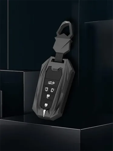 Vista 6 de Funda de aleación de zinc compatible con Toyota Sienna 2021 2022 2023 6 botones