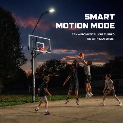 Vista 5 de Silverback La luz LED de aro de baloncesto ilumina el tablero