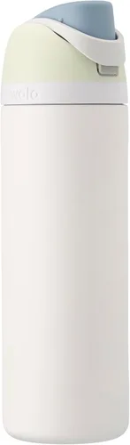 Vista 83 de Owala FreeSip - Acero inoxidable - 32 oz - Morado/Azul (pistas de esquí de los años 80)
