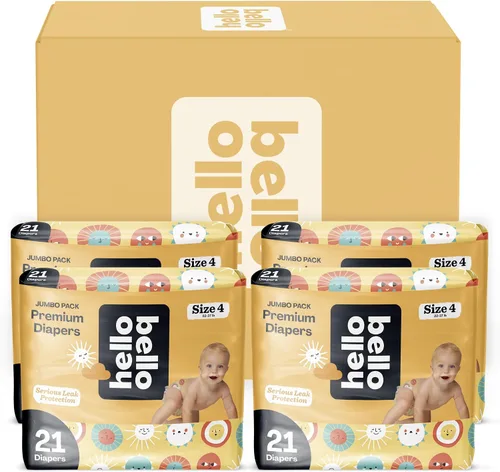 Vista 44 de Hello Bello Premium Pañales para bebé talla 1, 32 unidades de pañales desechables, extra absorbentes, hipoalergénicos con ajuste cómodo y seguro