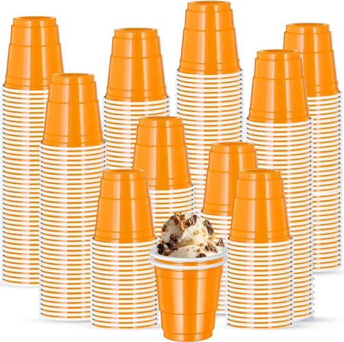 Vista 34 de 500 piezas vasos de chupito de 2 onzas de colores surtidos, vasos de chupito coloridos de plástico neón para beber, degustaciones servidas