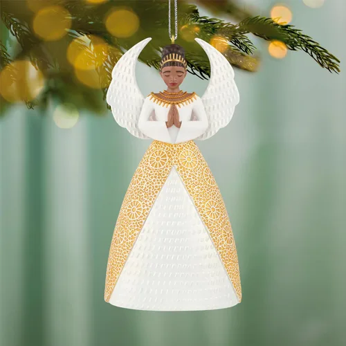 Vista 3 de Hallmark Keepsake Adorno de Navidad (Serene Angel)