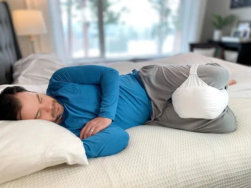 Vista 6 de Almohada para piernas - para el dolor de la parte inferior del cuerpo y la ciática.