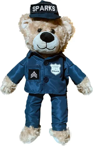 Vista 13 de Oso de peluche personalizado de la Fuerza Aérea de ZZZ Bears, regalo para graduados de campo de entrenamiento, veteranos y seres queridos