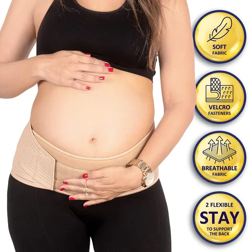 Vista 4 de Cinturón de maternidad Meditex - Cómodo soporte para el embarazo (SM)