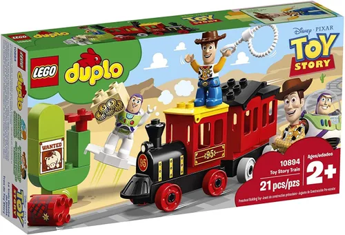 Vista 3 de LEGO DUPLO l Disney•Pixar Toy Story Train 10894 Ladrillos de construcción (21 piezas)