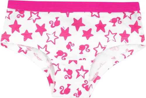 Vista 3 de Barbie Ropa interior Ropa interior de algodón para niñas Paquete de 5 bragas para niña