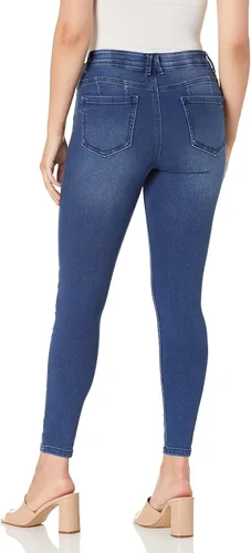 Vista 2 de Angels Forever Young Jeans ajustados de tiro medio 360 Sculpt para mujer (estándar y plus)