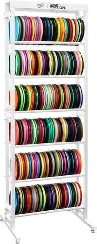 Vista 10 de MVP Disc Sports Estante de almacenamiento de discos Disc Station (elige tu tamaño y color)