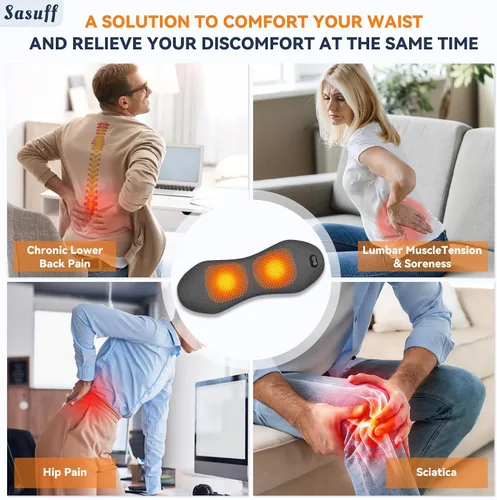 Vista 5 de Masajeador de espalda Triple Fusion con calor - Masajeador de espalda