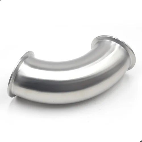 Vista 6 de HFS (R) 3 "Tri Clamp Codo de 90 grados Acero inoxidable 304 Instalación de tubería sanitaria (3 "Tri Abrazadera)