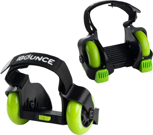 Vista 7 de Nuevos patines de tacón de rebote - Jet Wheelies para zapatos - Patines de tacón ajustable para niños - Talla única Púrpura