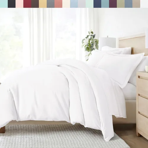 Vista 15 de Linen Market Funda de edredón individual para cama individual – Experimenta una comodidad similar a un hotel con una suavidad inigualable