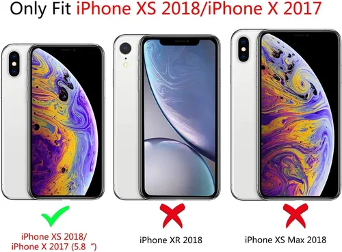 Vista 6 de Skyseaco Funda para iPhone X/iPhone Xs compatible con MagSafe para policarbonato transparente esmerilado, protector de espalda de flores a prueba