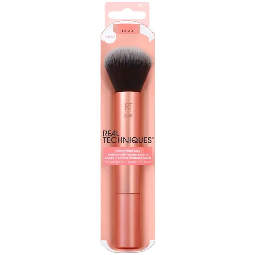 Vista 2 de Real Techniques Everything - Brocha de maquillaje facial, acabado impecable, aplicación de maquillaje sin rayas, para aplicación de maquillaje