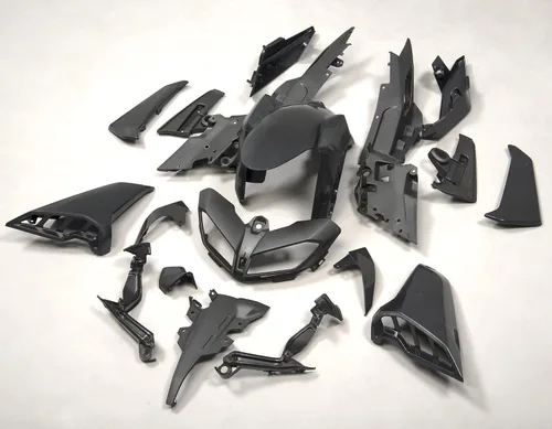 Vista 6 de XKH - Kit de carenado de plástico de inyección de ABS sin pintar para motocicleta compatible con MT09 2017 2018 2019 19 piezas/kit completo