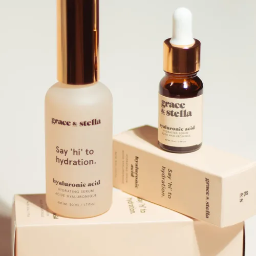Vista 7 de grace & stella Suero de ácido hialurónico galardonado (0.3 fl oz/0.34 fl oz) Suero de ácido hialurónico para la cara - Sueros faciales de ácido