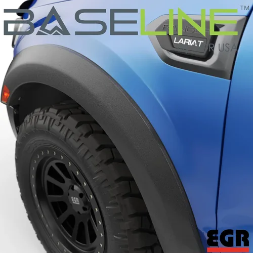 Vista 5 de EGR BLF2007 - Guardabarros serie Baseline - Compatible con Ford Ranger 2019-2023