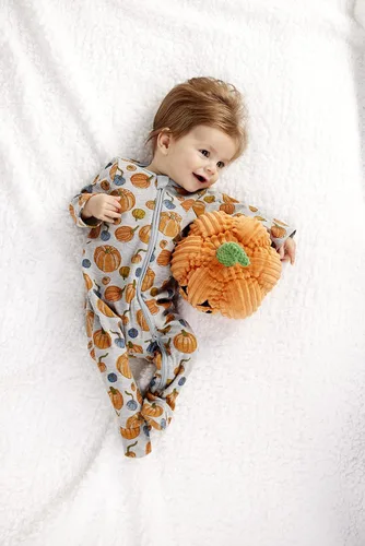 Vista 2 de Mud Pie Parche de calabaza para bebé niño