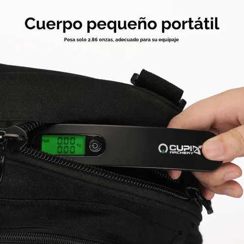 Vista 5 de Báscula Digital para Arco, 110 lbs Báscula para Arco de Tiro de Alta Precisión con Función Peak/Hold