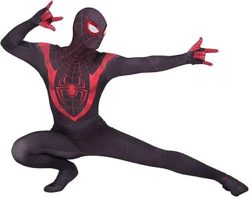 Vista 5 de Body de cosplay de Halloween Cosutme Zentai para adultos y niños