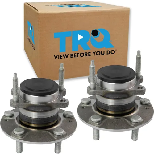 Vista 48 de TRQ Juego de 2 rodamientos de rueda delantera y conjunto de cubo compatible con Tesla 3 2020 Y 2018-2019 para Tesla 3 2020 Tesla Y AWD 2018-2019