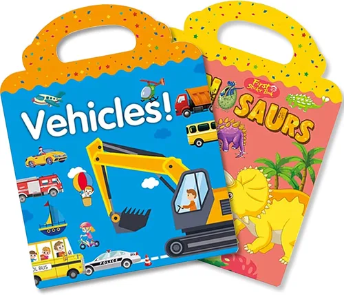 Vista 15 de Libro de calcomanías reutilizables para niños, calcomanías de animales, juguetes educativos de aprendizaje, calcomanías de viaje, libros