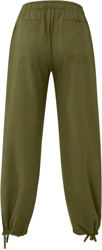 Vista 5 de Pantalones de algodón y lino para hombre, con estampado solar, estilo hippy, estilo retro, clásico, ligero, para yoga