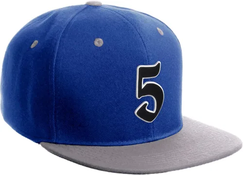 Vista 1606 de Daxton Gorra clásica con visera de billete plano con letras del alfabeto inglés antiguo de la A a la Z