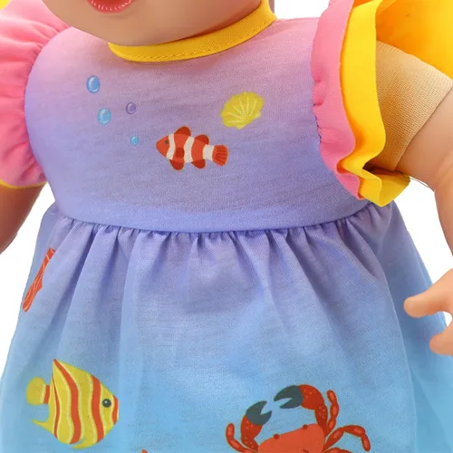 Vista 5 de Paquete de 4 ropa de muñeca para muñecas de 13 a 16 pulgadas, vestido para muñecas de 13 a 16 pulgadas
