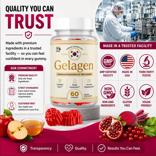 Vista 7 de Gelagen - Gomitas de gelatina coreana, paquete de 2 unidades de Gelagen