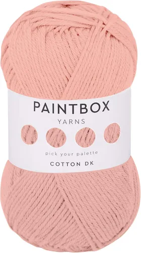Vista 64 de Paintbox Yarns - Hilo 100% algodón DK, 1.76 onzas, 137 yardas, 410.1 ft #401 Papel blanco