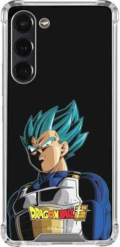 Vista 15 de Skinit Funda transparente compatible con Galaxy S23 Plus, diseño oficial de Dragon Ball Super Goku