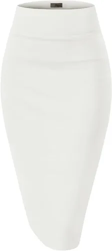 Vista 10 de Hybrid & Company Women's Scuba Pencil Skirt 1139 - negro