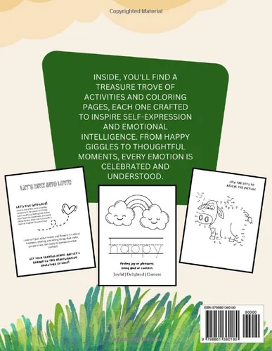 Vista 2 de Exploring Emotions Activity Book for Kids 75+ Fun Activities that Help Identify, Understand, and Manage Emotions
