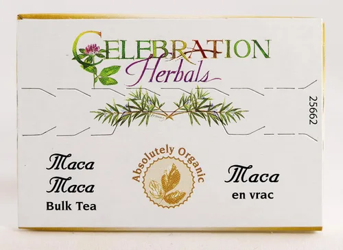 Vista 6 de Celebration Herbals Té orgánico de raíz de maca en polvo sin cafeína - 1.41 oz (té suelto)
