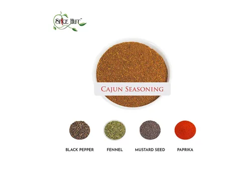 Vista 3 de Spice Hut - Mezcla de condimentos cajún orgánica con sal, mezcla de especias de Louisiana para cocinar sabrosos alimentos del alma sureña, pavo