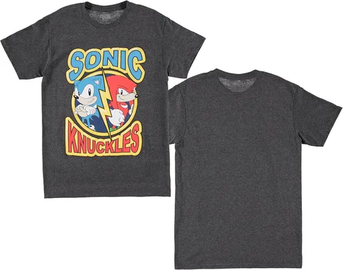 Vista 3 de FREEZE Camiseta Sonic The Hedgehog Tails and Knuckles para hombre