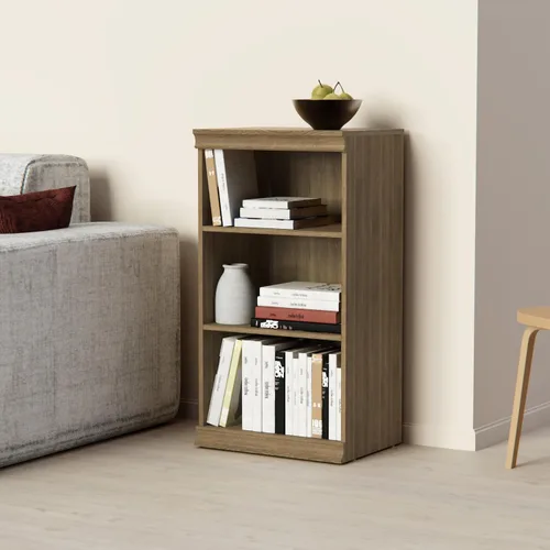 Vista 17 de ClosetMaid - Unidad de almacenamiento modular apilable de 3 estantes, color arena