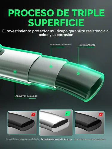 Vista 7 de YHTAUTO - Estribos de 3 pulgadas para Chevy y GMC, cabina estándar/cabina regular Cromo