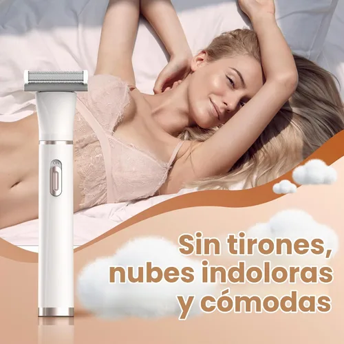 Vista 3 de Maquinilla de afeitar eléctrica para mujer, bikini 5 en 1 y recortadora