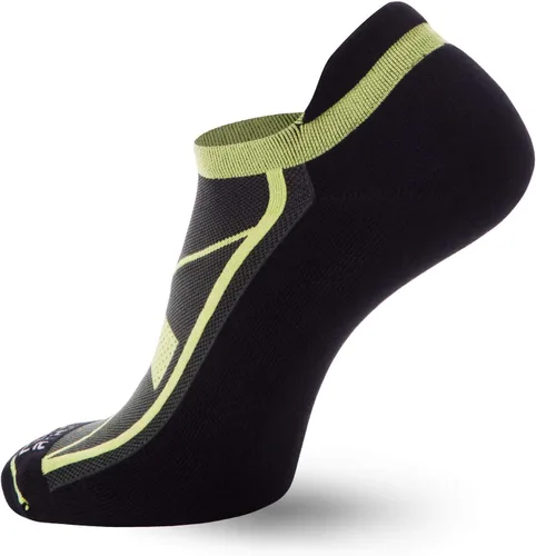 Vista 3 de Pure Athlete Calcetines de bambú de corte bajo para hombre y mujer, antiampollas, acolchados, cómodos