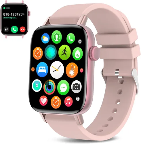 Vista 7 de Reloj inteligente para hombre con pantalla táctil HD de 1.90 pulgadas, llamada Bluetooth, rastreador de actividad física con más de 120 modos