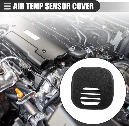 Vista 2 de Motoforti Cubierta del sensor de temperatura del aire, salpicadero de ventilación central de rejilla, para Chevrolet Corvette 5.7L 1997-2004