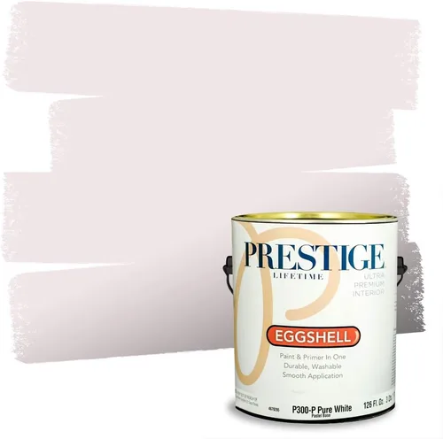 Vista 69 de PRESTIGE Pinturas de pintura interior e imprimación en uno, 1 galón, plano, combinación comparable de Sherwin Williams* Kimono Violet*