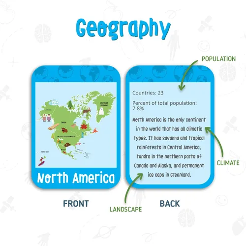Vista 5 de merka Tarjetas didácticas de ciencia para niños, 90 unidades, cubierta impermeable multicolor, datos del sistema solar y tarjetas de planetas